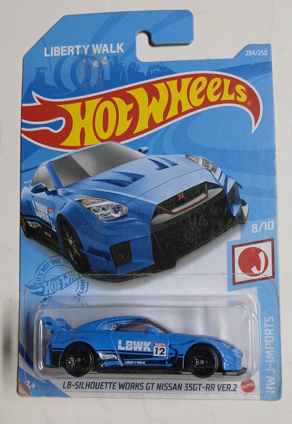 LB-Silhouette Works GT Nissan 35GT-RR Ver.2 (Blue)