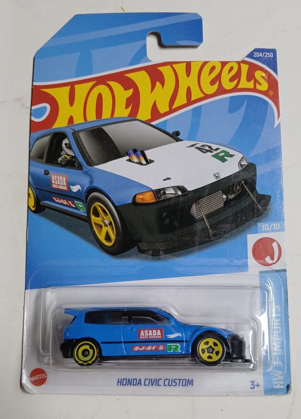Honda Civic Custom Asada (Blue/White)