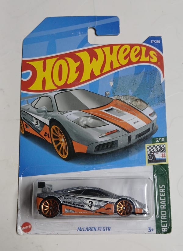 McLaren F1 GTR (Silver/Orange)