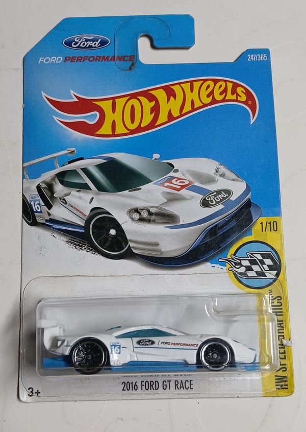 2016 Ford GT Race (White/Blue)