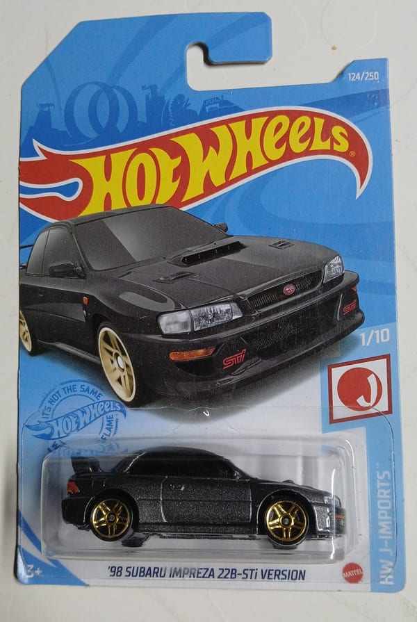 '98 Subaru Impreza 22B-STi Version (Black)