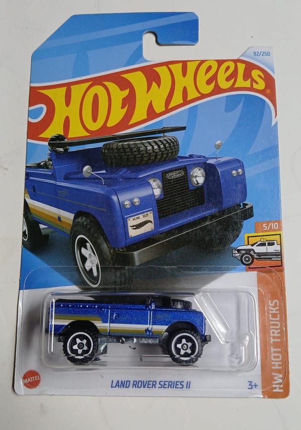 Land Rover Series II HW Hot Trucks (Blue)