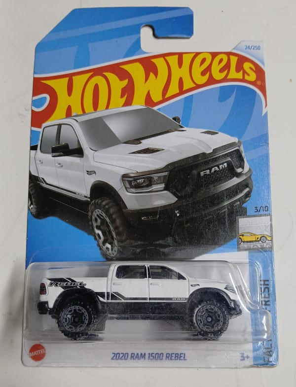 2020 Ram 1500 Rebel (White/Black)