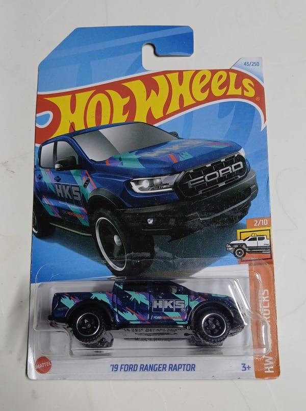 '19 Ford Ranger Raptor (Black/Blue)